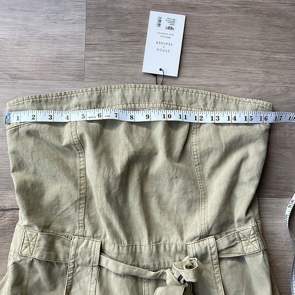 NWT Stitch and Feather Utility Cargo Jumpsuit size L - Picture 5 of 12